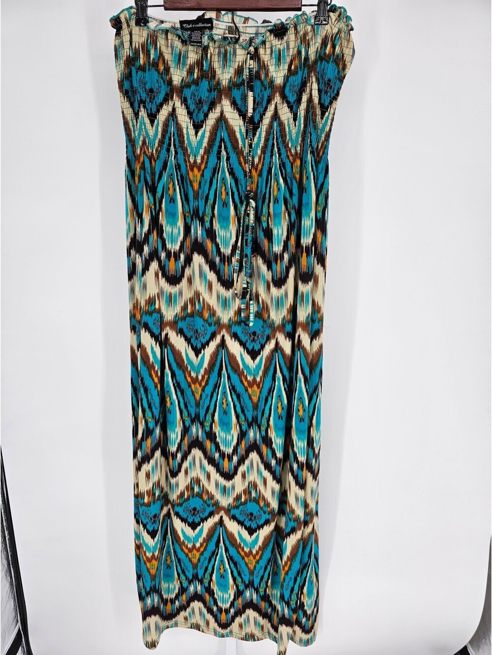 Club Z Collection Women's Sleeveless Strapless Elastic Polyester Dress Size XL
